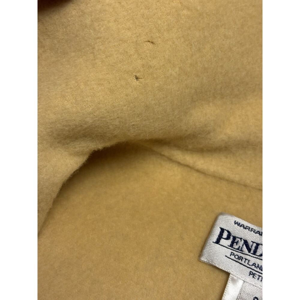 Pendleton Merino Wool Jacket Single Button Yellow… - image 5